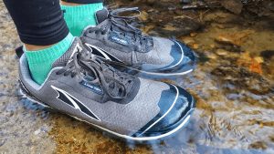 Natte schoenen
